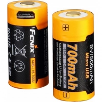 Аккумулятор 16340 Fenix 700 mAh Li-ion с разъемом для USB купить в Кирове