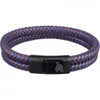 Браслет Zippo Braided Leather Bracelet (22 см) купить в Кирове