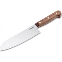 Кухонный нож Boker Cottage-Craft Santoku, сталь С75, рукоять дерево купить в Кирове