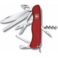 Мультитул Victorinox Outrider 0.8513, сталь X50CrMoV15, рукоять нейлон, красный купить в Кирове