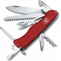 Мультитул Victorinox Outrider, сталь X50CrMoV15, рукоять нейлон, красный купить в Кирове