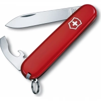 Нож перочинный Victorinox Bantam, сталь X55CrMo14, рукоять Cellidor®, красный купить в Кирове