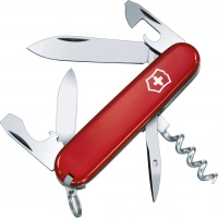 Нож перочинный Victorinox Tourist, сталь X55CrMo14, рукоять Cellidor®, красный купить в Кирове