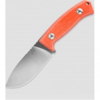 Нож с фиксированным клинком LionSteel M2 MiOR, сталь D2, рукоять Orange micarta купить в Кирове