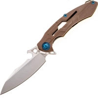 Нож складной Rikeknife M3 Brown, сталь 154CM, рукоять титан/G10 купить в Кирове