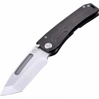 Складной нож Medford Marauder Tanto, сталь S35VN, рукоять титановый сплав PVD, чёрный купить в Кирове