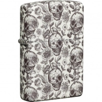 Зажигалка Skeleton Glow in the Dark Green ZIPPO купить в Кирове