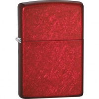 Зажигалка ZIPPO Classic с покрытием Candy Apple Red™, латунь/сталь, красная, глянцевая, 36x12x56 мм купить в Кирове