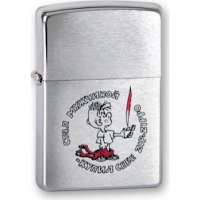 Зажигалка ZIPPO Мальчик, латунь с покрытием Brushed Chrome, серебристый, матовая, 36х12×56 мм купить в Кирове